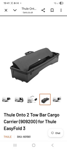 Thule cargo box onto 2 - cargo,